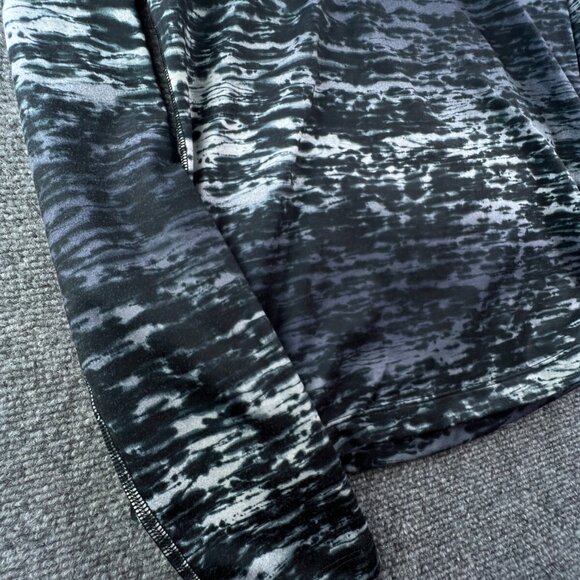 Nike Compression Women's 1/4 Zip Sweatshirt Size Small Abstract Long Sleeve - Picture 10 of 11